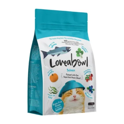 LoveaBowl For Cats All Life Stages Salmon
